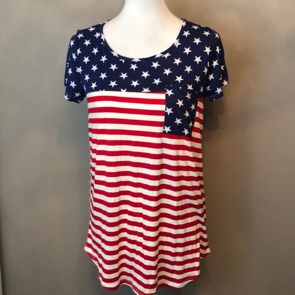 Patriotic Flag Tee